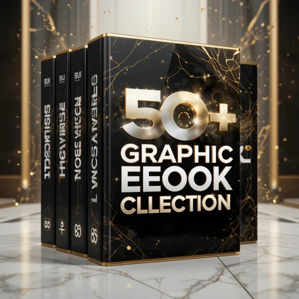 ???? 50+ Graphic Design eBook Collection – Master Every Aspect of Design!