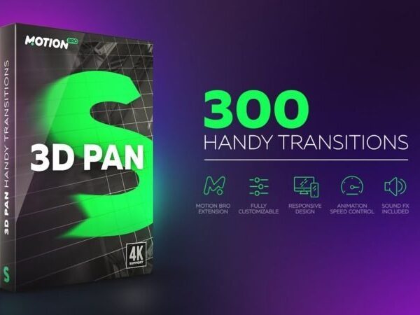 3D Pan Transitions